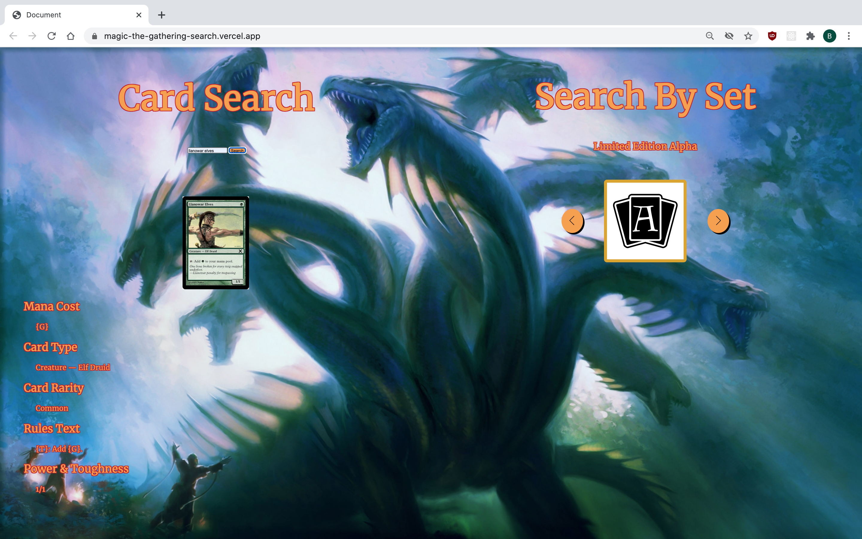 MTG Search